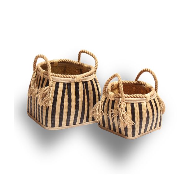Rustic Sedge Storage Baskets Set AUW09
