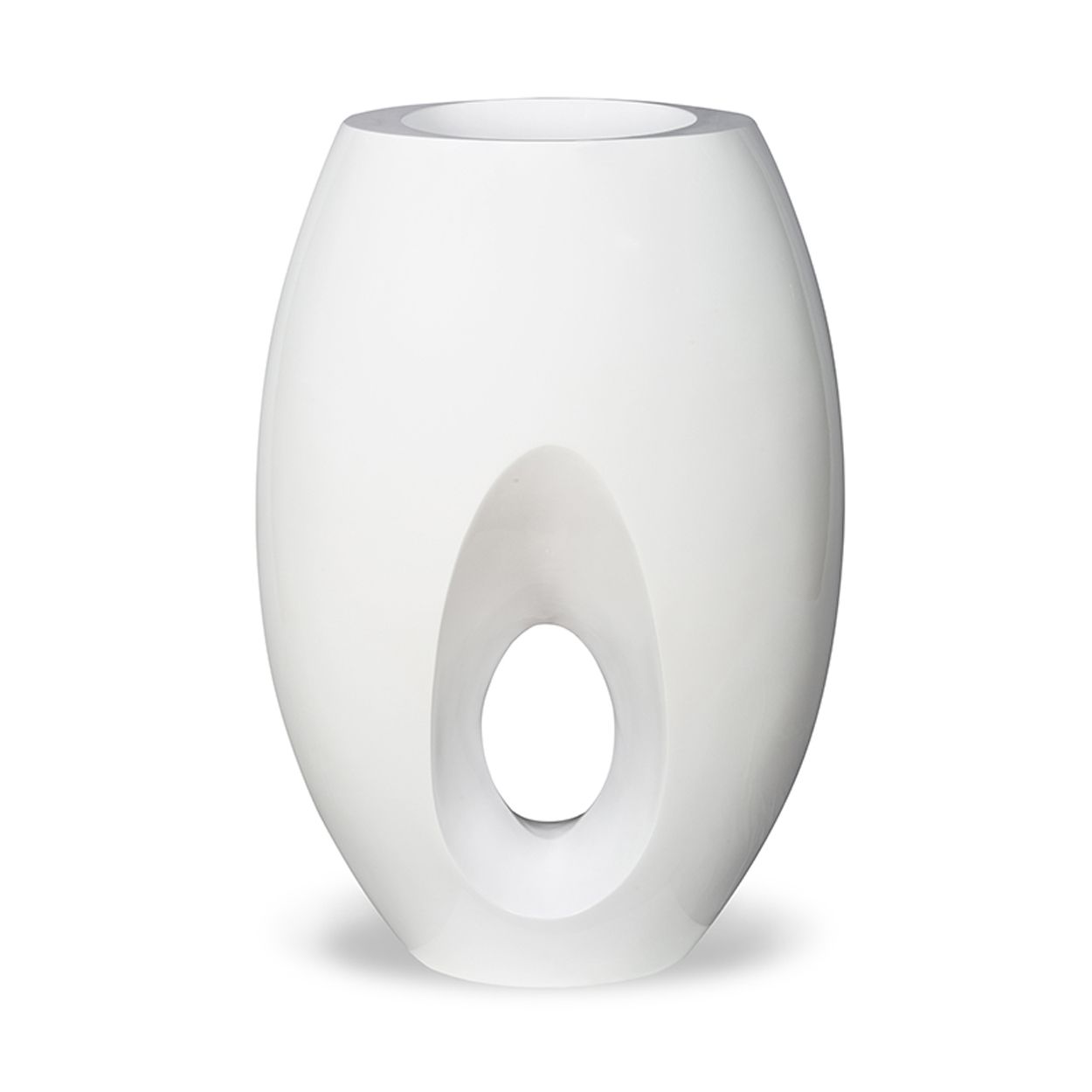  Sculptural Modern Fiberglass Planter | AUFS093 