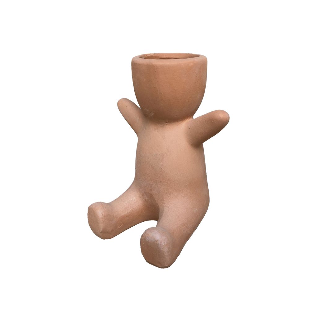 Sitting Figure Terracotta Planter | AUT043 