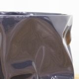  Sleek Black Trash Bins Pots Planter | AUFS097 