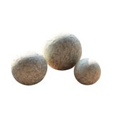  Spherical Stone Garden Orbs | AUV055 