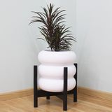  Stacked Ring Fiberglass Planter | AUFS112 