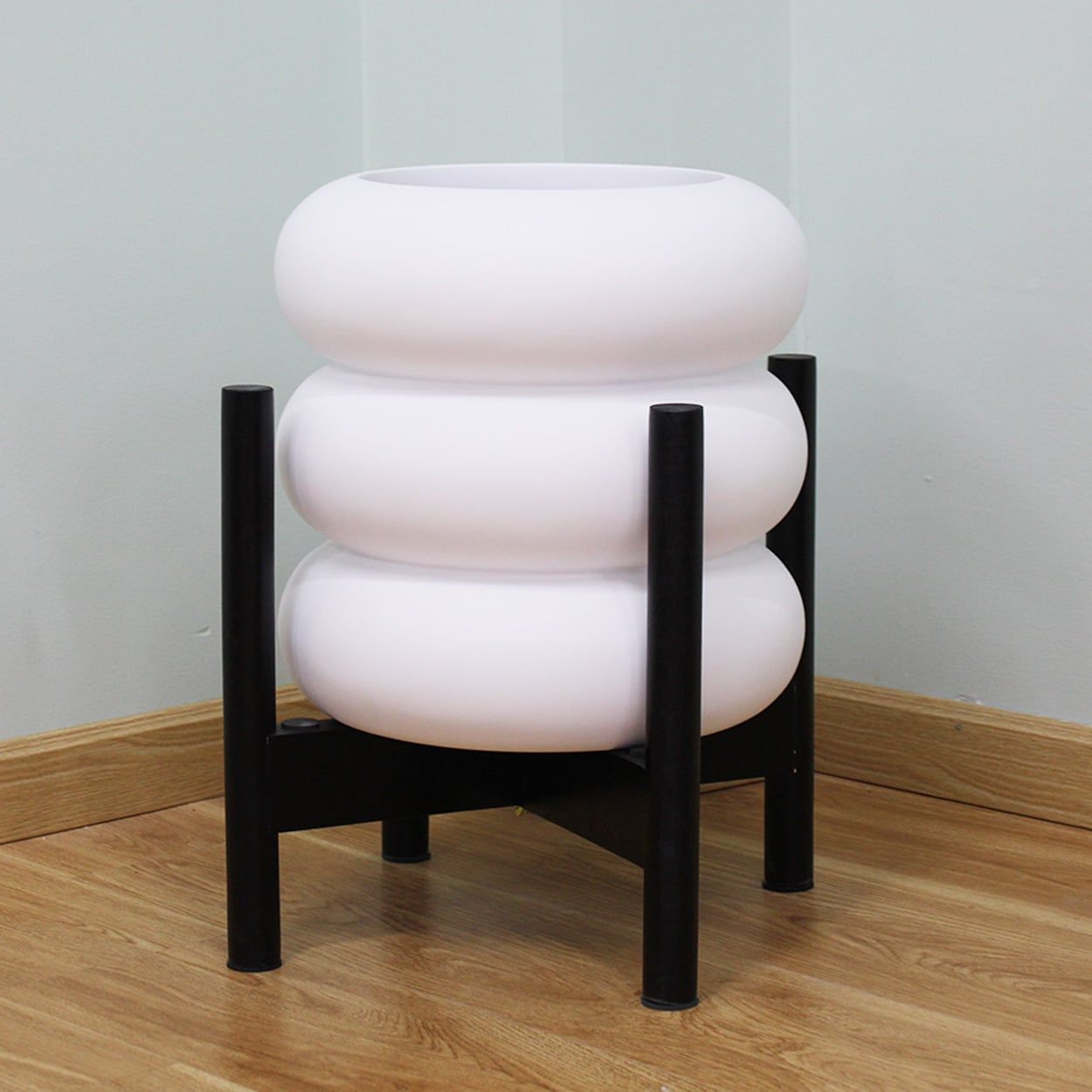  Stacked Ring Fiberglass Planter | AUFS112 