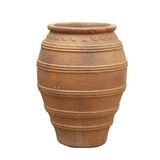  Striped Barrel Ceramic Planter | AUP042 