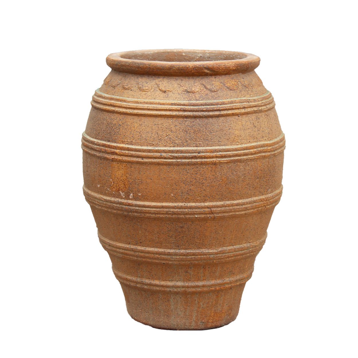  Striped Barrel Ceramic Planter | AUP042 