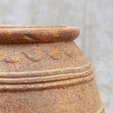  Striped Barrel Ceramic Planter | AUP042 