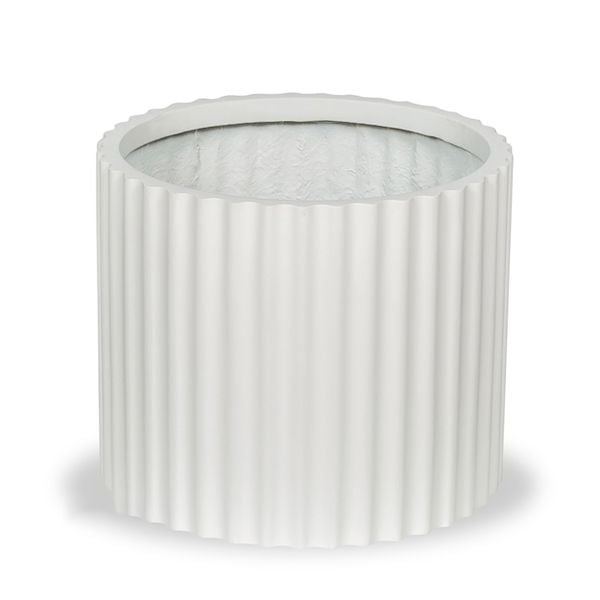 Striped Pattern Round Pots Planter AUFS114 - 1