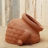  Terracotta Basket-Style Planter | AUT075 