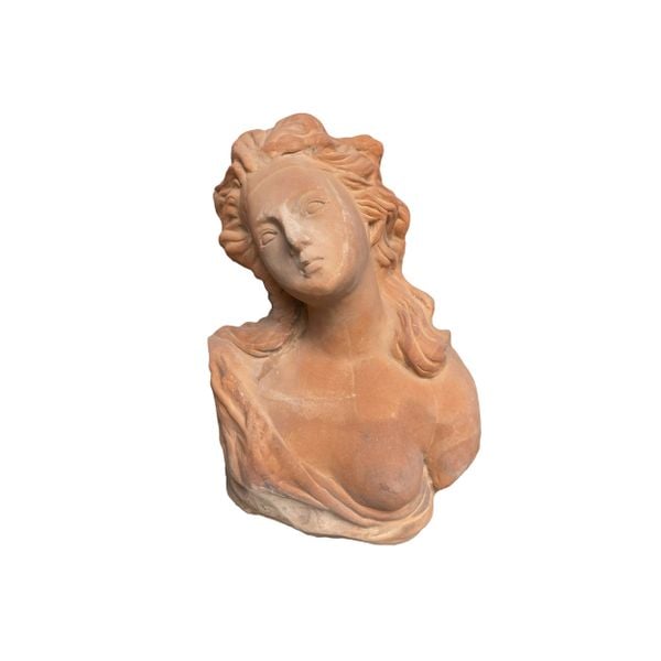 Terracotta Classical Bust Sculpture AUT064