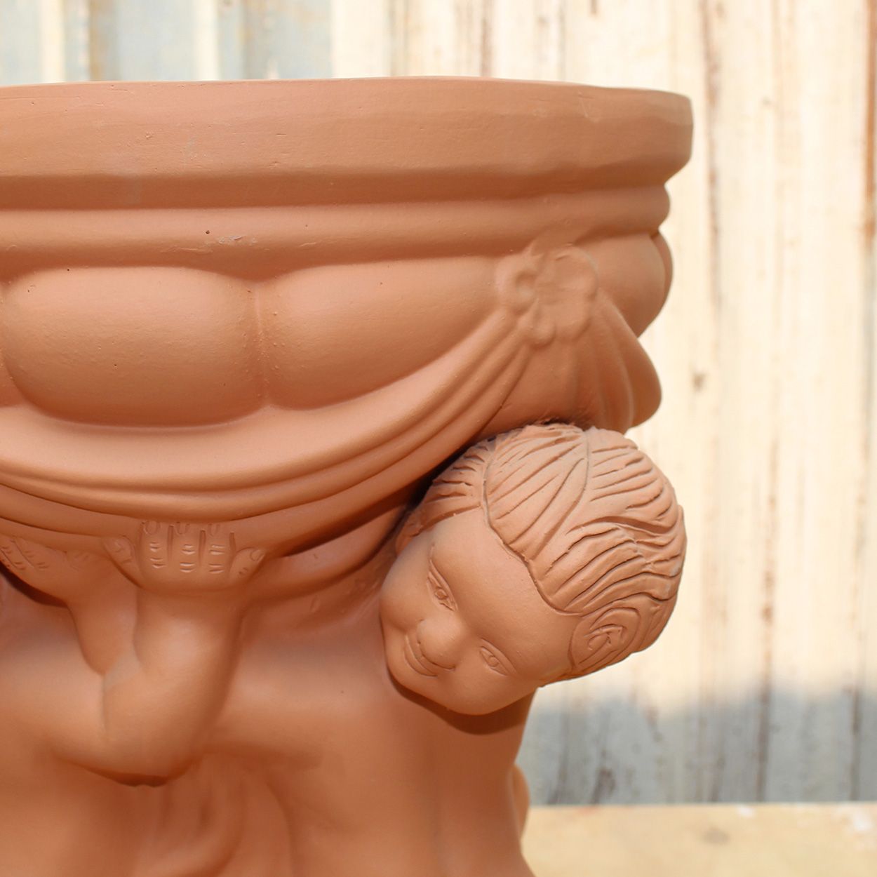  Terracotta Classical Figurine Planter | AUT081 