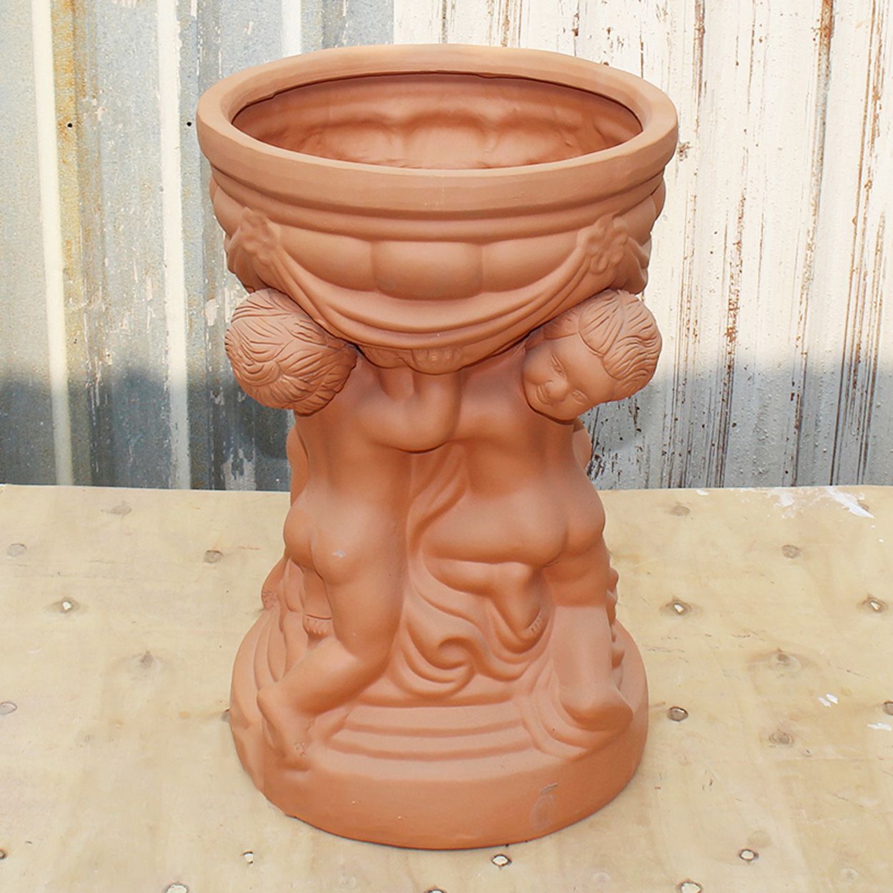  Terracotta Classical Figurine Planter | AUT081 