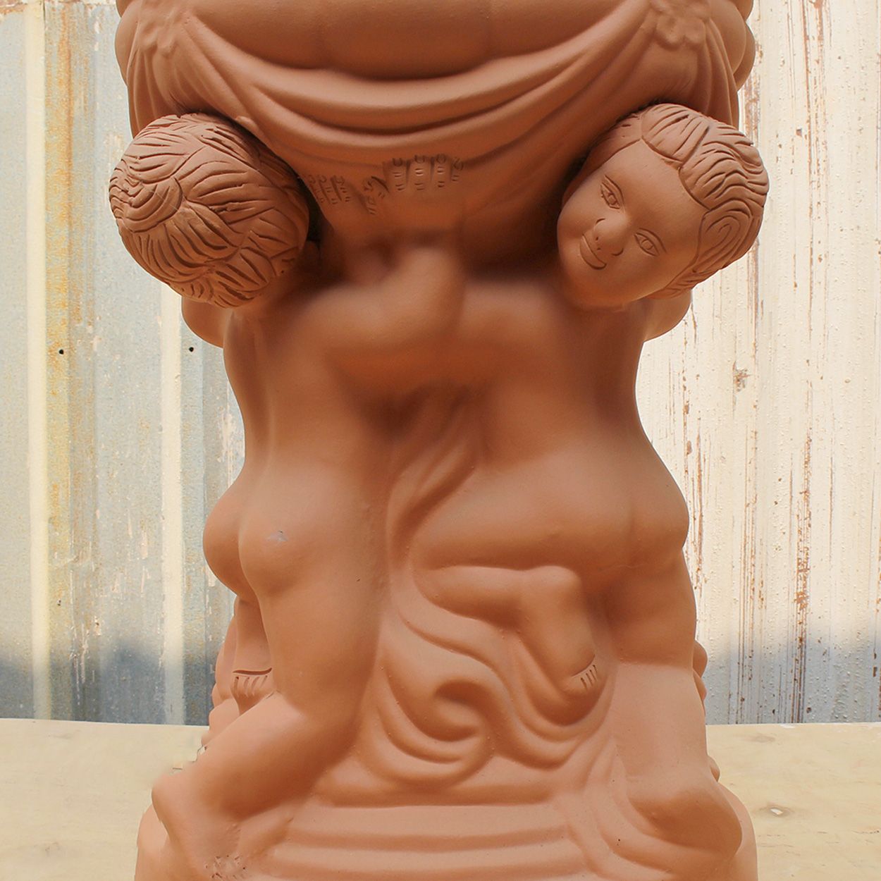  Terracotta Classical Figurine Planter | AUT081 