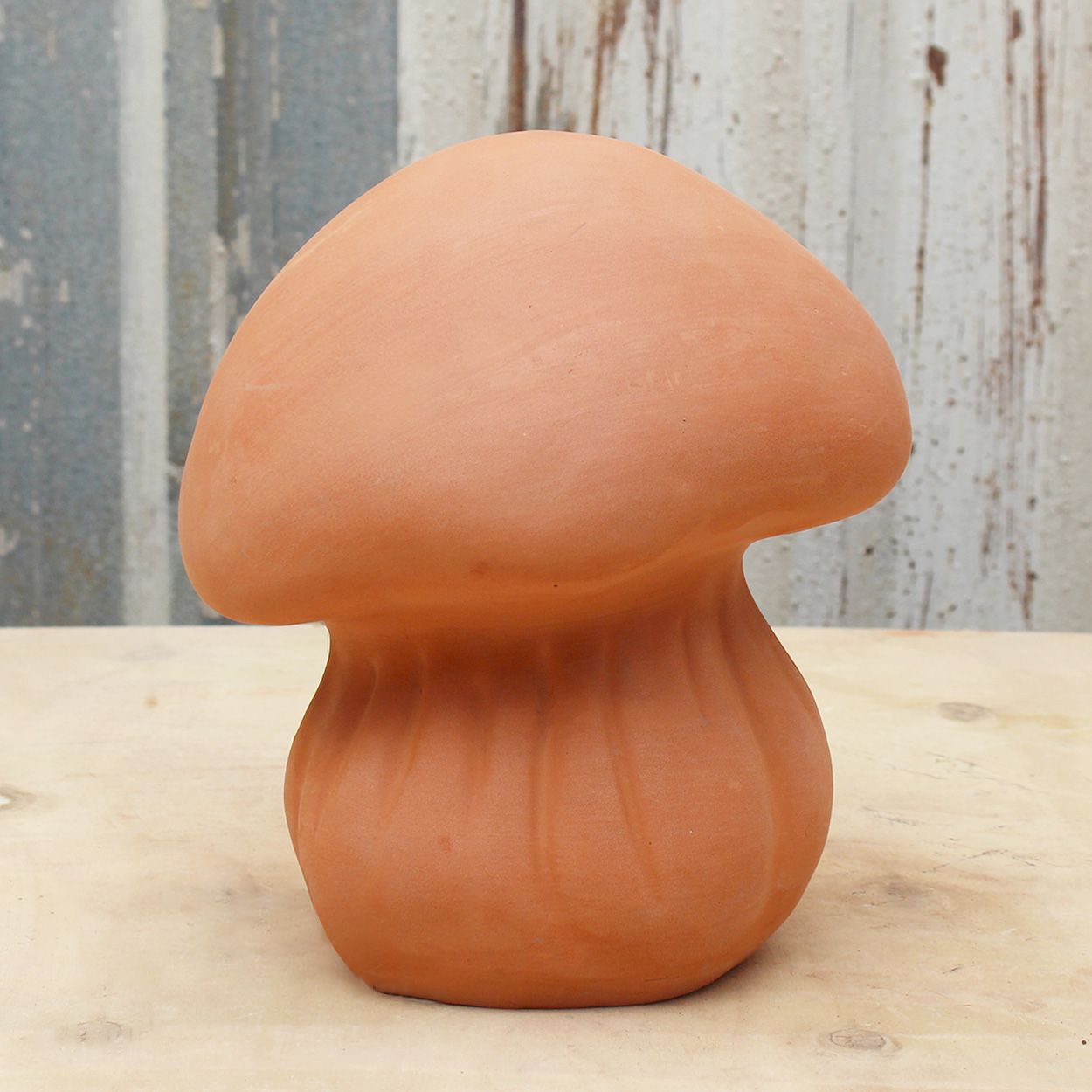  Terracotta Mushroom-Style Statue | AUT072 