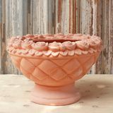  Terracotta Rose-Trimmed Garden Planter | AUT080 