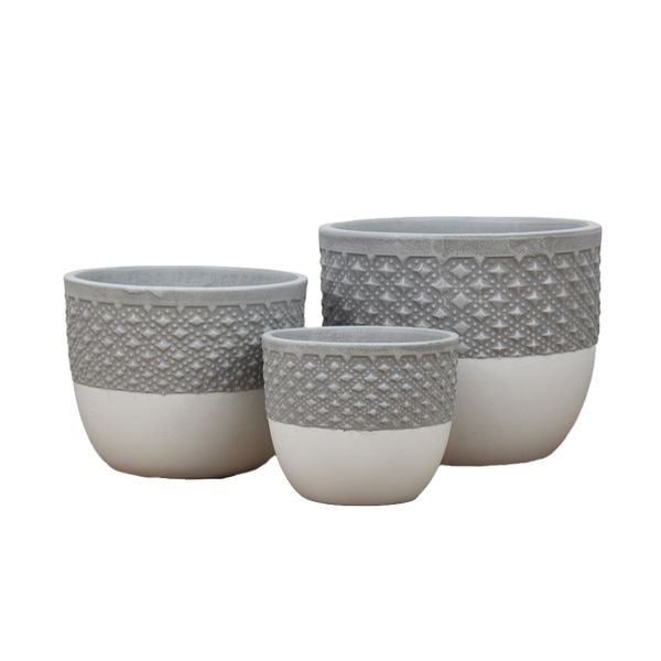 Terracotta Textured Planter AUT020 - 1