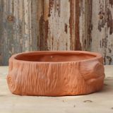  Terracotta Tree Stump Planter | AUT001 