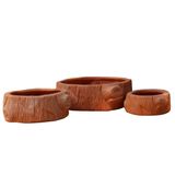  Terracotta Tree Stump Planter | AUT001 