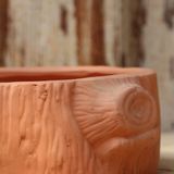  Terracotta Tree Stump Planter | AUT001 