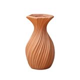  Terracotta Twisted Pattern Vase | AUT084 