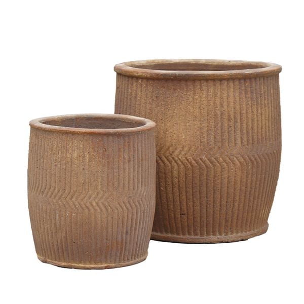 Textured Ceramic Planter AUP029 - 1