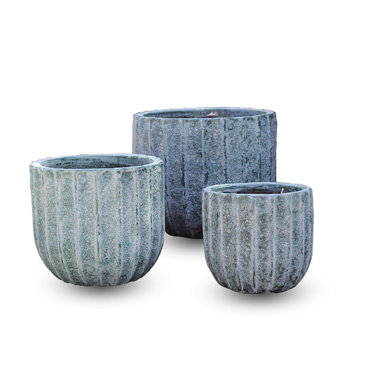  Textured Ceramic Planter | AUV014 