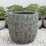  Textured Ceramic Planter | AUV014 
