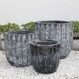  Textured Ceramic Planter | AUV014 