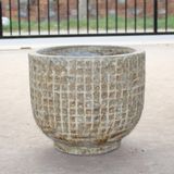  Textured Ceramic Planter | AUV068 