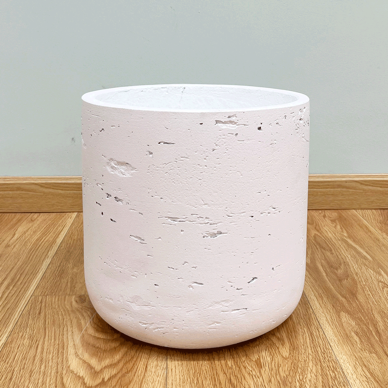  Textured Cylinder Fibercement Planter | AUFC041 
