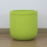  Vertical Striped Fibercement Planter | AUFC011 