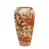  Vintage Distressed Ceramic Urn Planter | AUP043 
