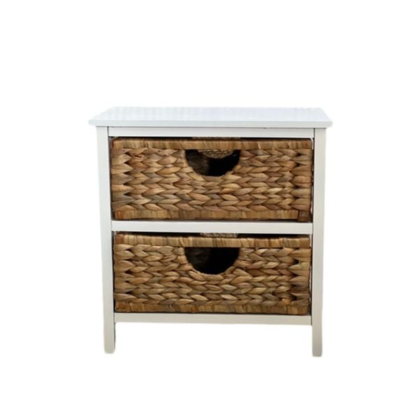 Water Hyacinth Shelf with Drawers AUW035 - 1