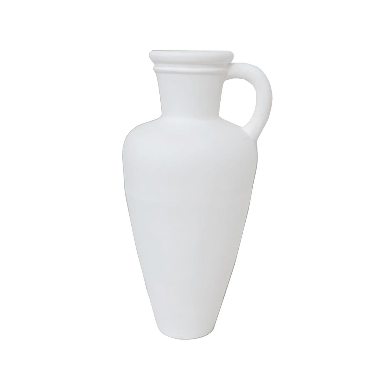  White Terracotta Neo-Classical Jug Planter | AUT057 