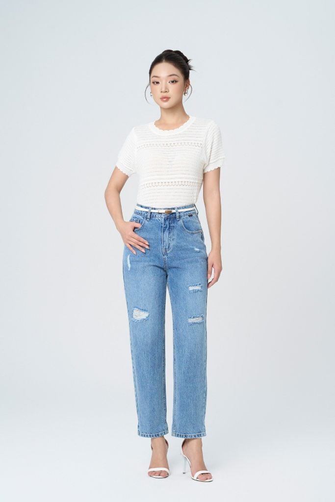 QUẦN JEANS RÁCH Q67052