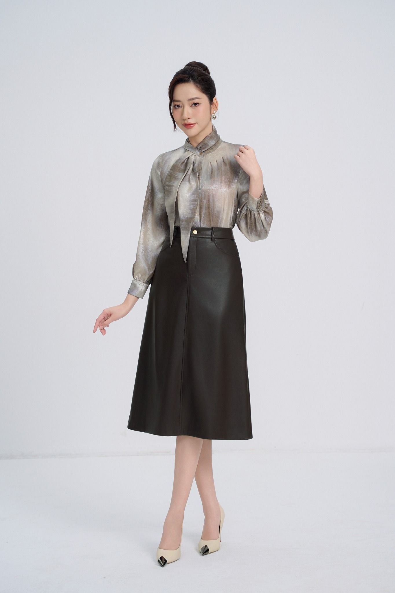 SƠ MI HỌA TIẾT SM12812