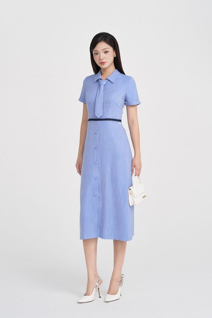 ĐẦM CỔ BẺ D02852