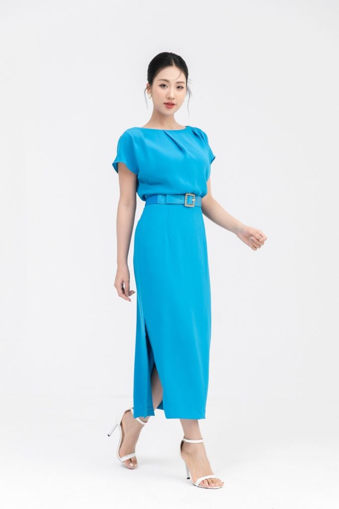 keonhacai LỤA XANH KÈM ĐAI D16012