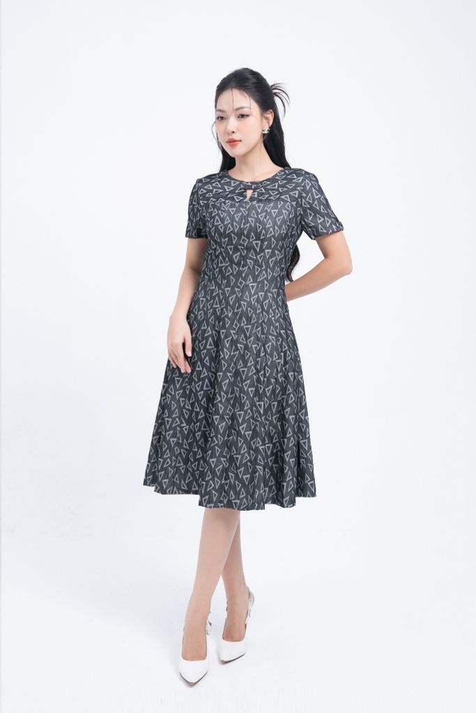 ĐẦM HỌA TIẾT D18682