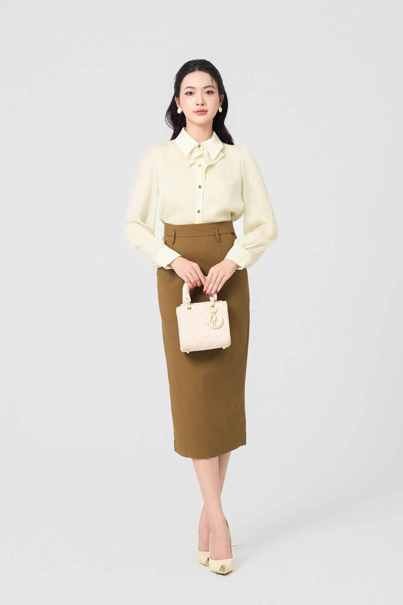 SƠ MI CỔ BÈO SM12392