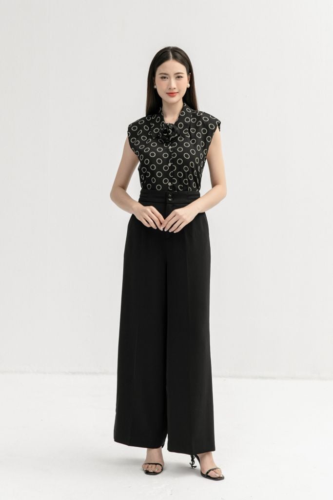 SƠ MI HỌA TIẾT SM18722