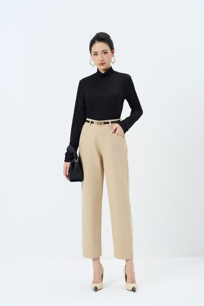 QUẦN JEANS NÂU Q67082