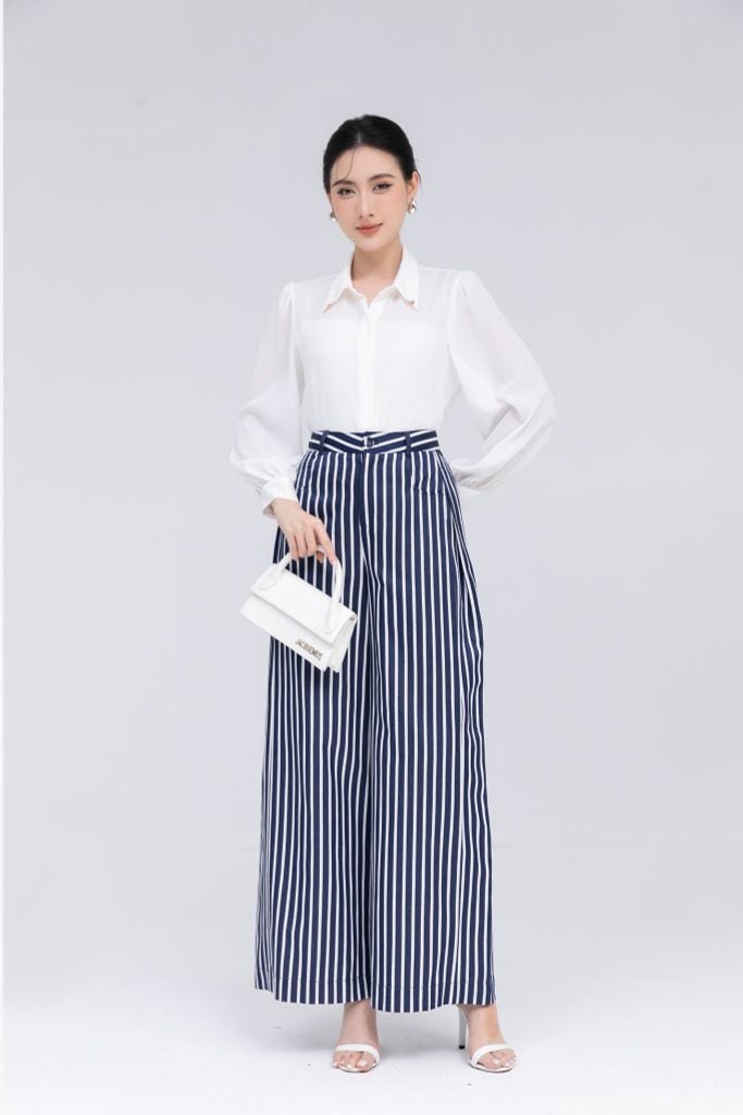 QUẦN SUÔNG KẺ Q13302