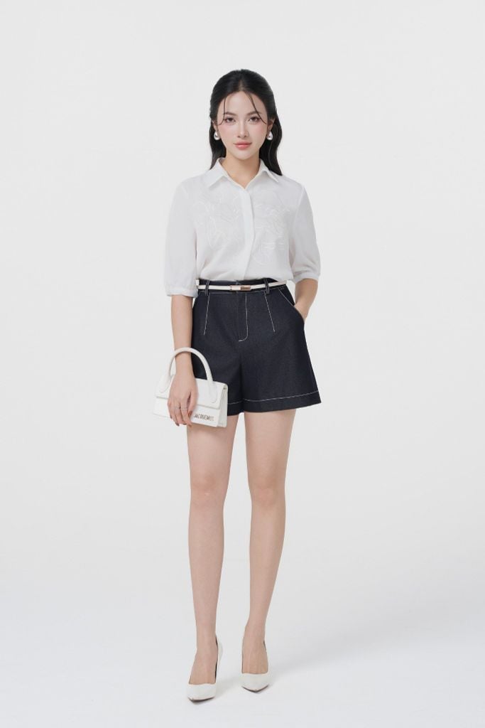 QUẦN SHORT ỐNG RỘNG Q02262