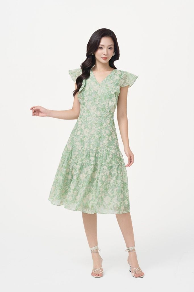ĐẦM HOA CÁNH TIÊN D02412