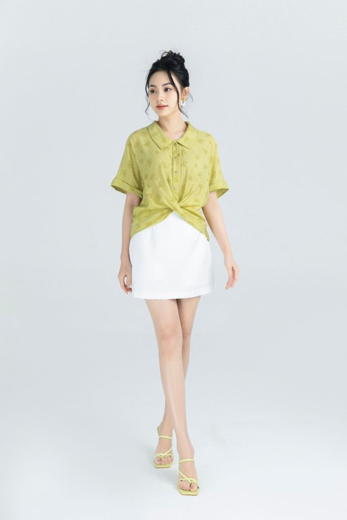 Sơ mi nữ tay lỡ 659  NEM FASHION