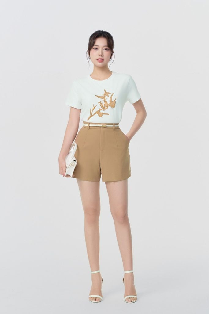 QUẦN SHORT NÂU Q01192