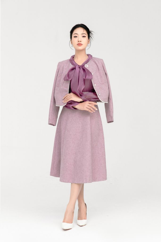 ÁO KHOÁC VIỀN NGỌC AK09222