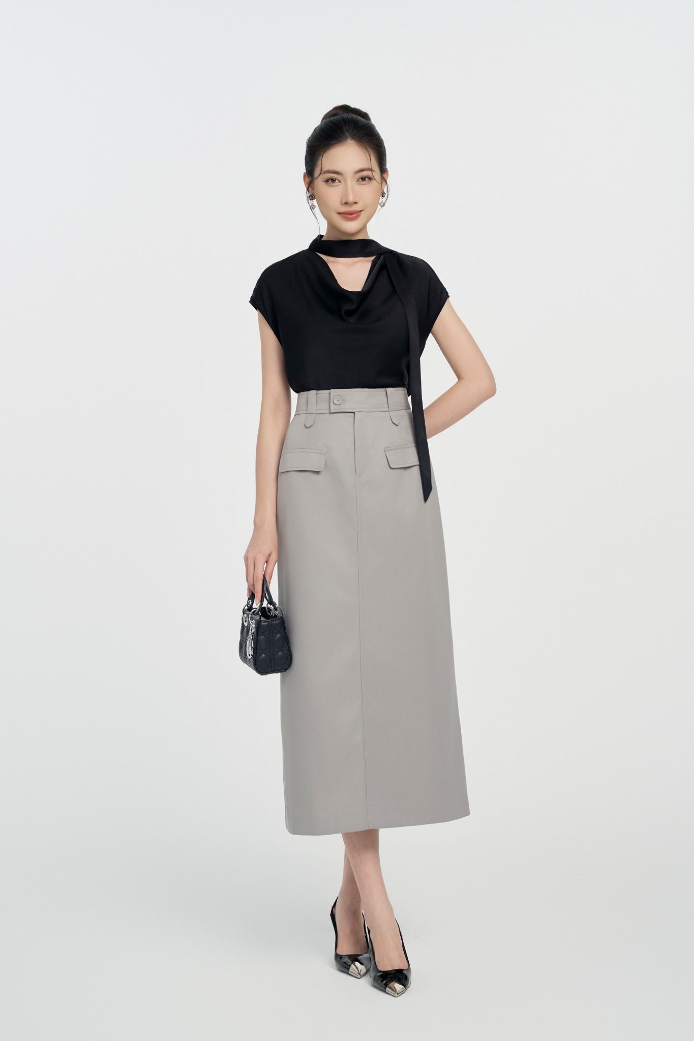 CHÂN VÁY THIẾT KẾ Z17042