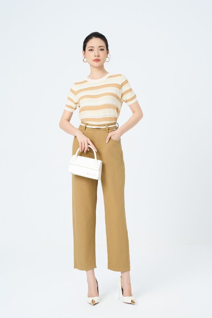 QUẦN JEANS NÂU Q67072