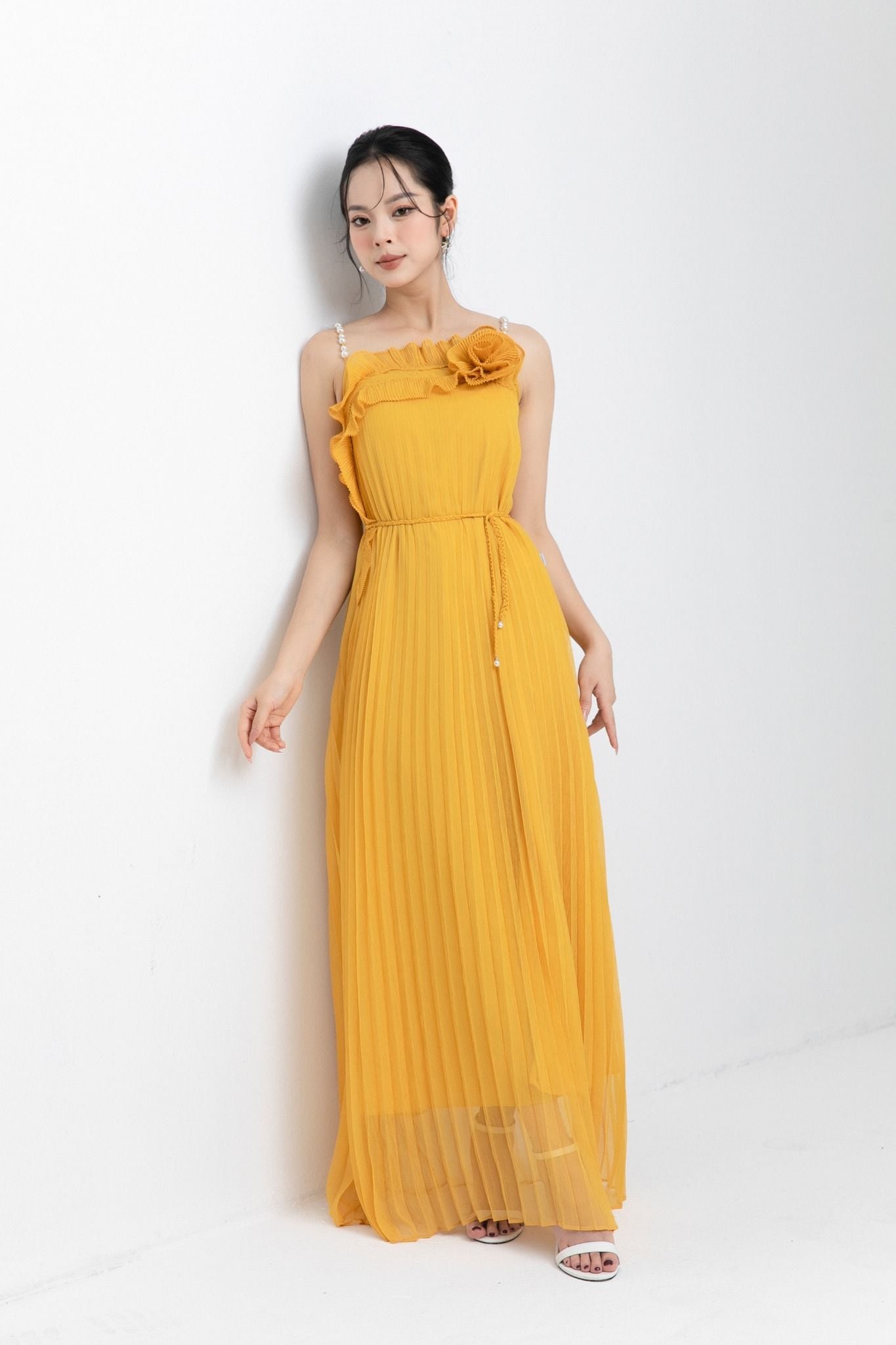 ĐẦM MAXI DẬP LI D00732